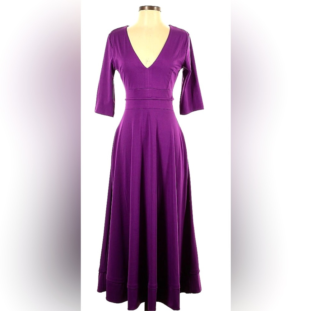 Stunning Purple Maxi Dress Christmas New Years Birthday Wedding Shower
